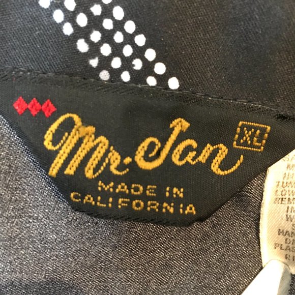 VTG 70’s Mr Jan Disco Poly Casual Shirt - Picture 7 of 8